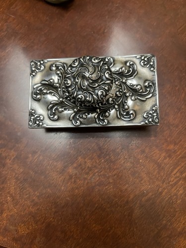 Antique sterling silver top - antique,